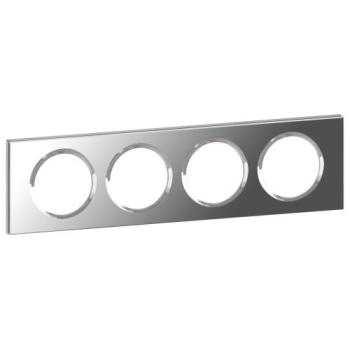  PLAQUE 4P  VERRE MIROIR 
