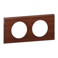  PLAQUE 2P  ACAJOU 