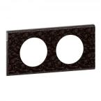  PLAQUE 2P CUIR PIXELS 