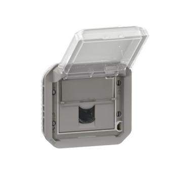  RJ45 CAT 6A STP GRIS COMPO 