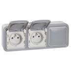  KIT CPT GRIS (2PC+1OBTU) PLEXO 