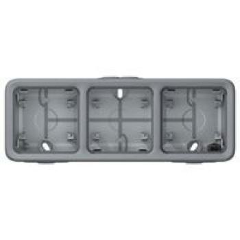  BOITIER 3PH GRIS PLEXO COMPO 