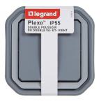  CDE DOUBLE 10A GRIS ENC GRIF 