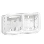  BOITIER 2PH BLANC ARTIC 