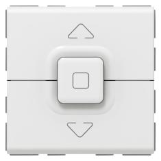  POUSSOIR VOLET ROULANT BLANC 