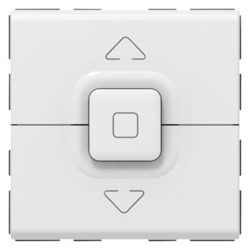  POUSSOIR VOLET ROULANT BLANC 