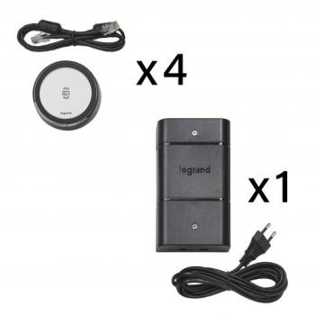  KIT 4 CHARG SS FIL 15W ALU EU 