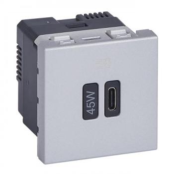  CHARG 2MOD USB C 45W PD ALU 