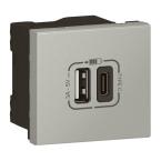  CHG USBX2 LINK TYPE A+C ALU 