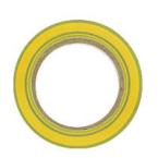  RUBAN ADHESIF 10M VERT/JAUNE 