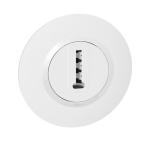  PRISE TEL EN T BLANC DECO CPL 