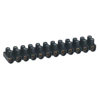  BORNE DE RAC.10MM2 NYLBLOC NOI 