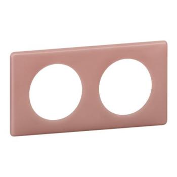  PLAQUE 2P  VIEUX ROSE 