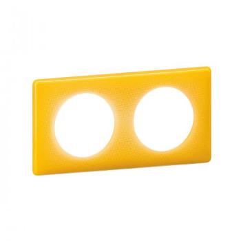  PLAQUE 2P JAUNE TODAY 