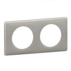  PLAQUE 2P GRIS PERLE 