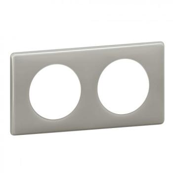  PLAQUE 2P GRIS PERLE 