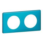  PLAQUE METAL 2P BLEU SNAKE 