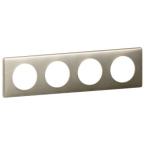  PLAQUE METAL 4P TITANE 