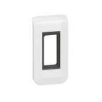  SUPPORT + PLAQUE 1 MOD BLANC 