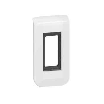 SUPPORT + PLAQUE 1 MOD BLANC 