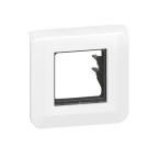  SUPPORT G+PLAQUE 2 MOD BLANC 