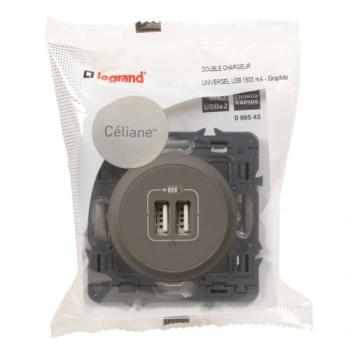  CHARG 2USB A+A 3A 15W GRAP 