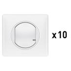  10X CDES SANS FIL ON/OFF BLANC 