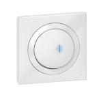  POUSSOIR LUM IP44 BLANC 