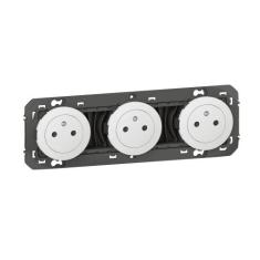  3X2P+T PRECABLEES BLANC 