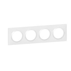  PLAQUE 4P BLANC 