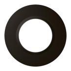  PLAQUE DECO 1P NOIR VELOURS 