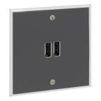  CHARG 2USB A+A 3A 15W MGN 