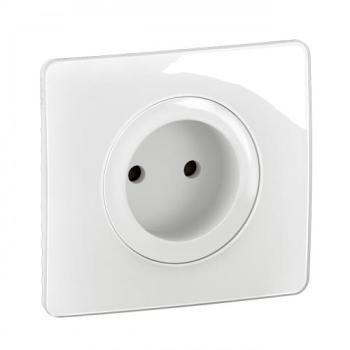  PRISE 2P COMPLET BLANC 