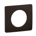  PLAQUE 1 POSTE NOIR MATT 