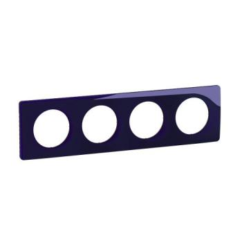  PLAQUE 4 POSTES BLEU DE FOUR 