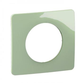  PLAQUE 1 POSTE VERT CELADON 