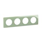  PLAQUE 4 POSTES VERT CELADON 