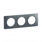  PLAQUE 3 POSTES BLEU ORAGE 