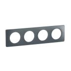  PLAQUE 4 POSTES BLEU ORAGE 