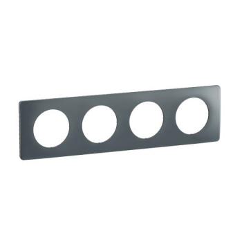  PLAQUE 4 POSTES BLEU ORAGE 