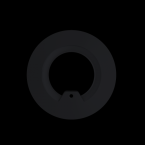  Collerette SPOT ronde noir 