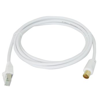  CORDON RJ45/FICHE IEC TV 2 m 