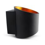  APP MURA 1 X G9 IP20 NOIR/DORE 