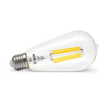 LED FIL COB ST64 E27 8W 2700KD 