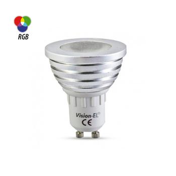  LED 3 W GU10 RGB + TLC BLI 