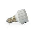  &ADAPTATEUR BASE CULOT E14 VER 