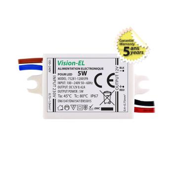  ALIM LED 12V DC 420mA 5W IP67 
