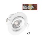  LED  3W SPOT PLAF 3000K BOITE 