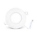  SLIMY DOWNLIGHT DIAM 90MM BLC 