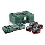  4 Batterie 18V LiHD Chargeur U 